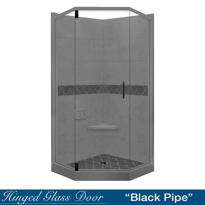 American Bath Factory Diamond Wet Cement Neo Shower Enclosure Kit