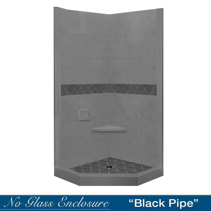 American Bath Factory Diamond Wet Cement Neo Shower Enclosure Kit