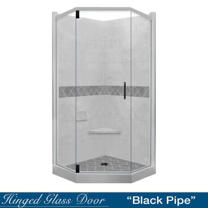 American Bath Factory Diamond Portland Cement Neo Shower Enclosure Kit
