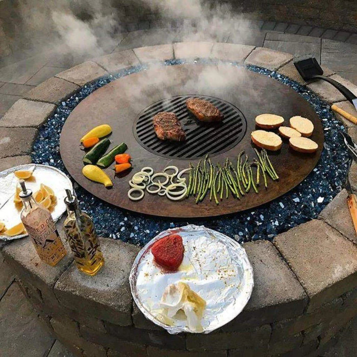 Arteflame AFCL40NB 40" No Base Fire Pit With Cooktop