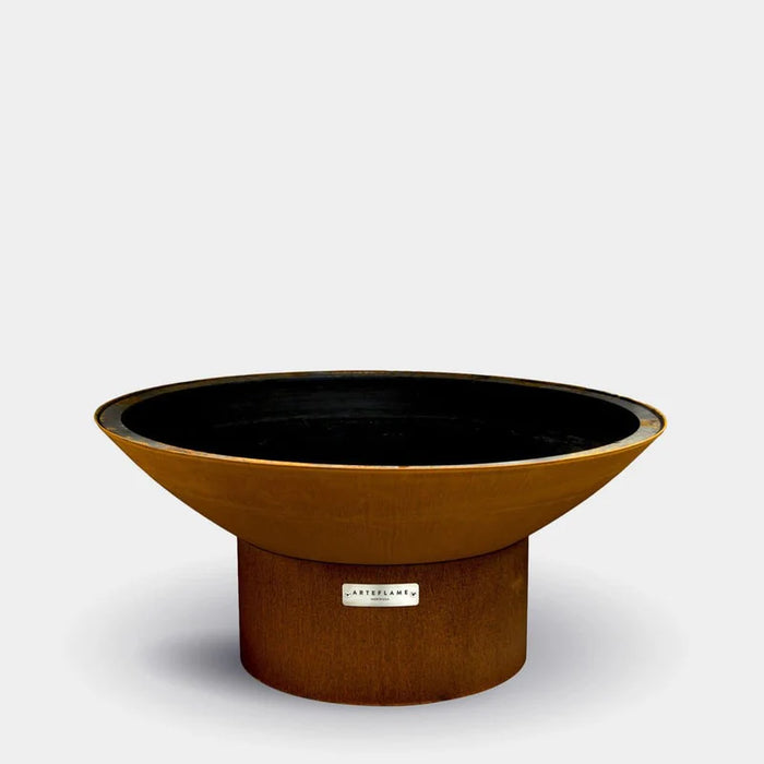 Arteflame C40LRB 40" Low Round Base Fire Pit With Cooktop