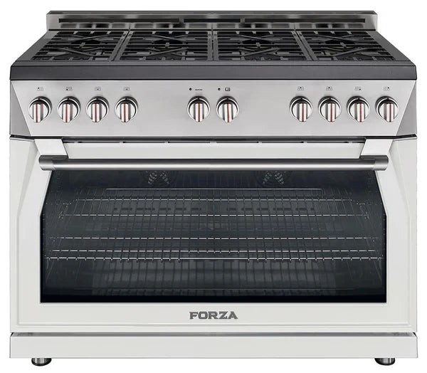 Forza 48" 7.8 cu. ft. Stainless Steel Pro-Style Gas Range - FR488GN